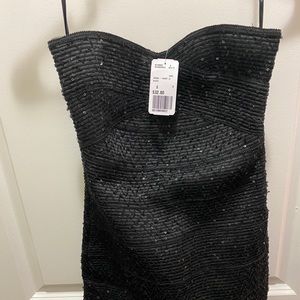Sparkly black dress